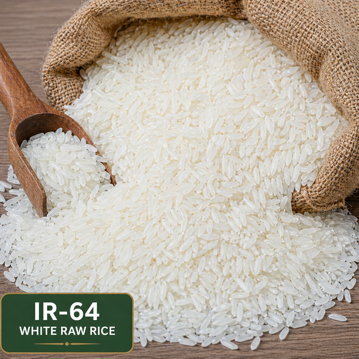 IR-64 White Raw Rice